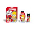 Набор подарочный: шампунь-гель для душа, дезодорант-спрей для тела парфюмированный - ADMIRANDA Simpsons