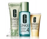 Набор - CLINIQUE 3-Step System Type 4 (Soap/50ML + Lot/100ML + Lot/30ML)